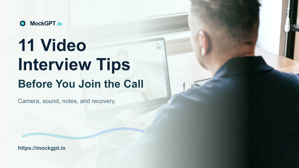 11 Video Interview Tips Before You Join the Call